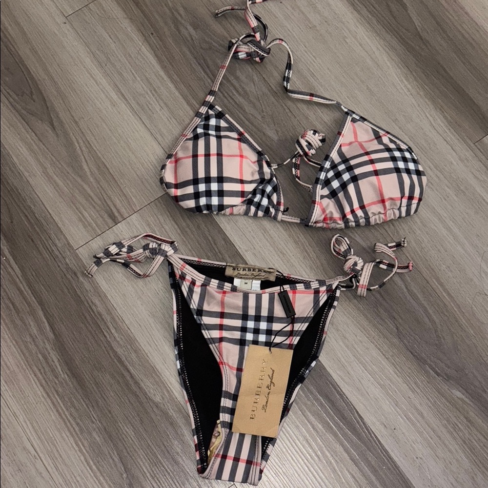 Checkered Bikini Set